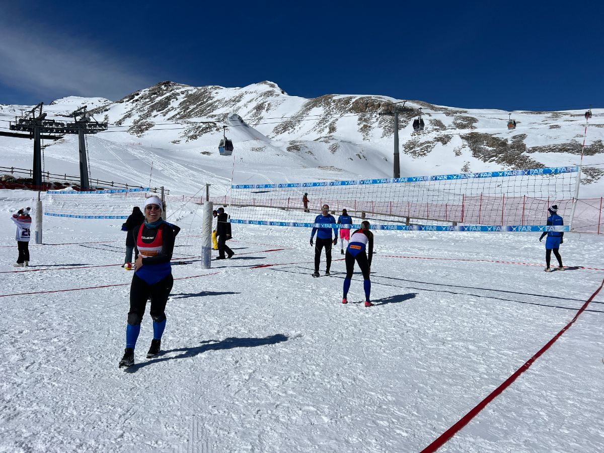 Snow Volleyball v Santa Caterině