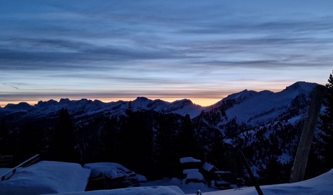 Trentino Ski Sunrise