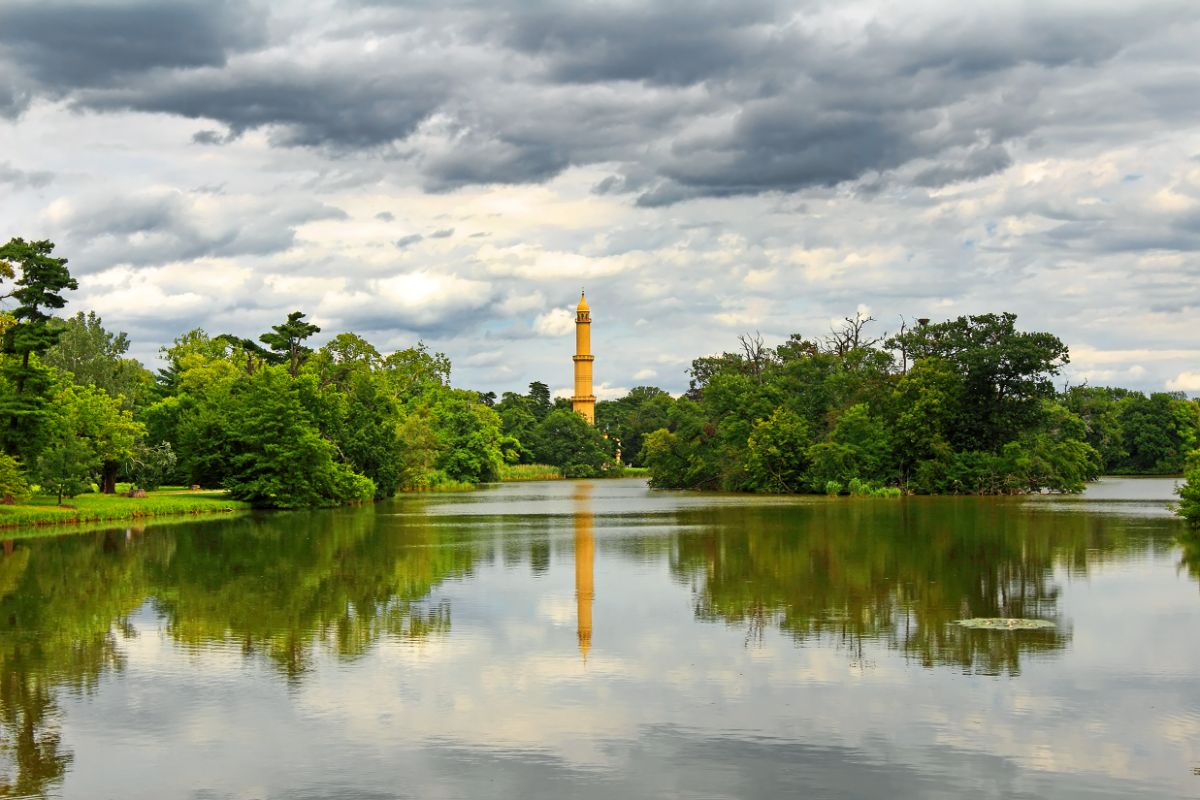 Minaret v Lednicko-valtickém areálu